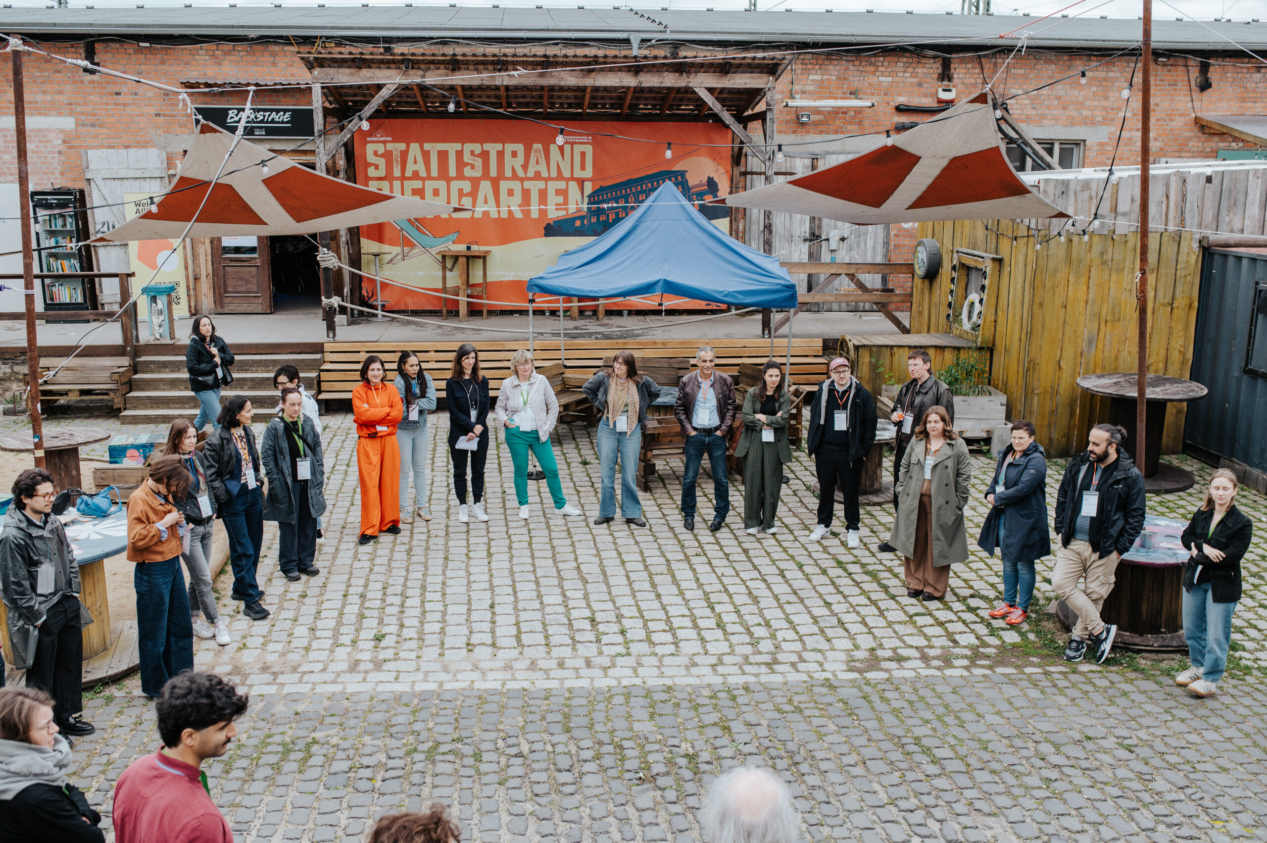 Teilnehmer:innen Welcome Alliance Offsite in Erfurt